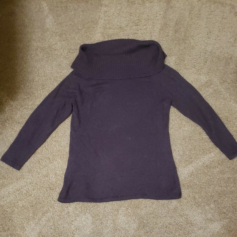 Laneโ Bryant Women's Size 14/16 Light Weight Sweater Shirt Long Sleeve Brown